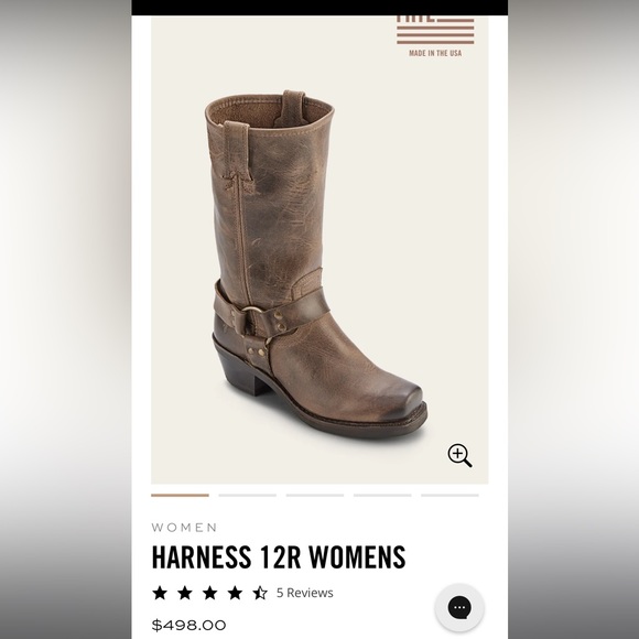 Harness 12r Women’s FRYE boots - Picture 7 of 10